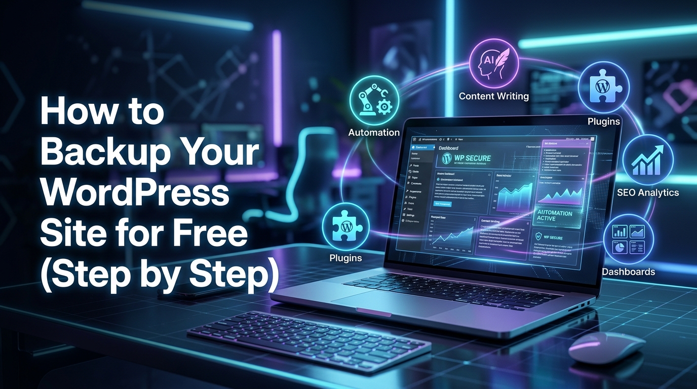 How to Backup Your WordPress Site for Free (Step by Step)