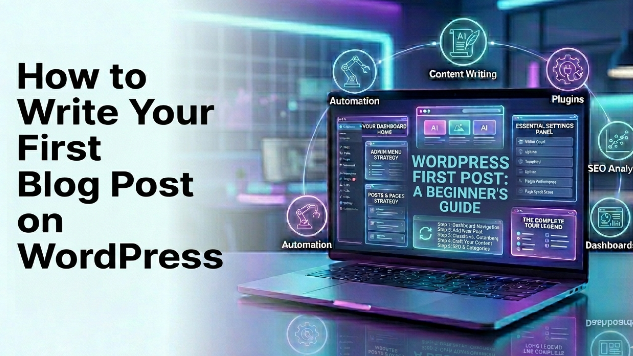 How to Write Your First Blog Post on WordPress