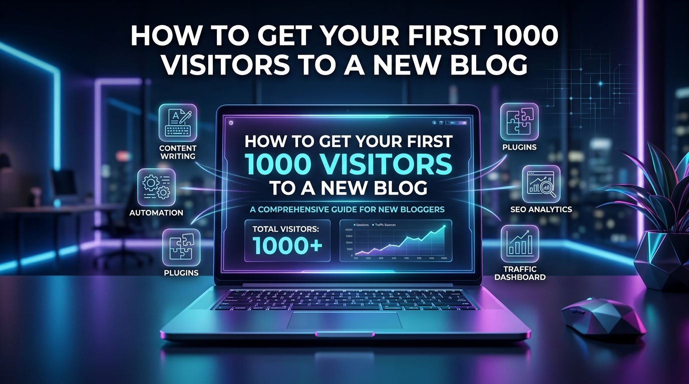 How to Get Your First 1000 Visitors to a New Blog