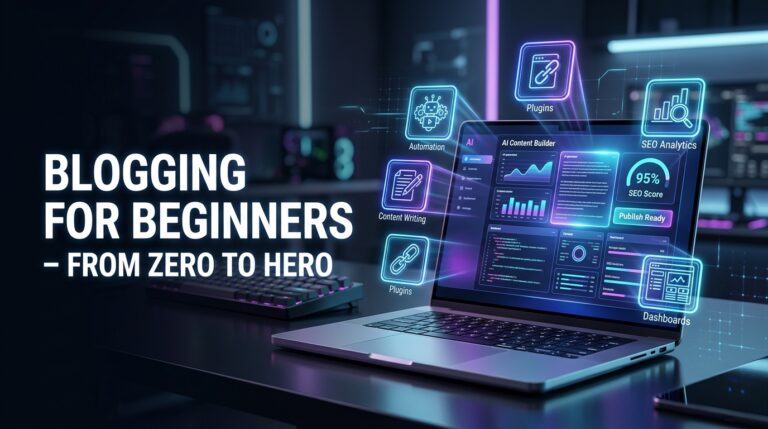 Blogging for Beginners – From Zero to Hero 🚀