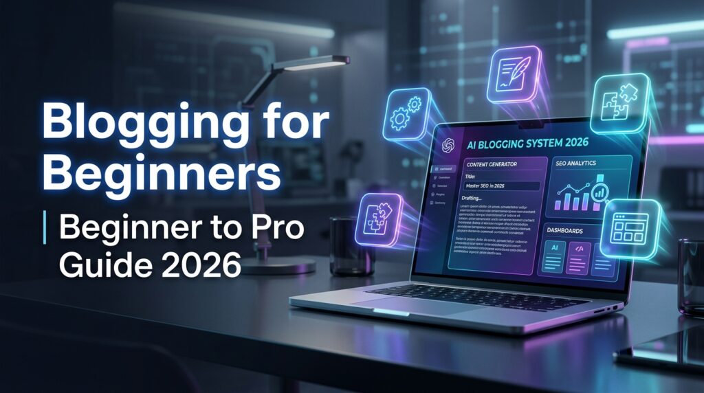 Blogging for Beginners | Beginner to Pro Guide 2026
