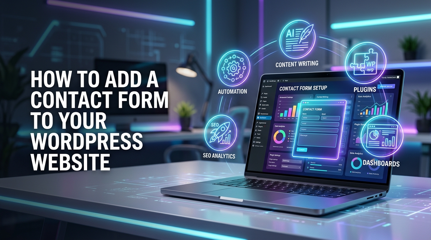 How to Add a Contact Form to Your WordPress Website