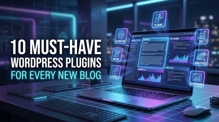 10 Must-Have WordPress Plugins for Every New Blog