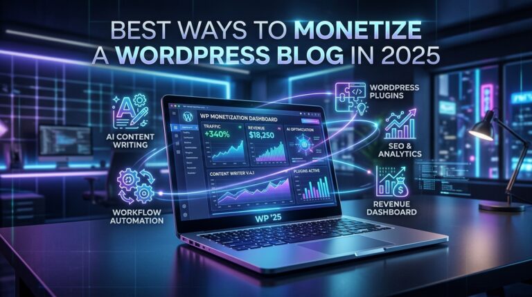 Best Ways to Monetize a WordPress Blog in 2025