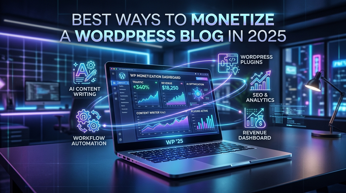 Best Ways to Monetize a WordPress Blog in 2025